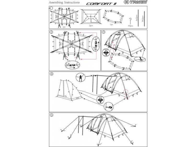 Šator Trimm COMFORT II 6