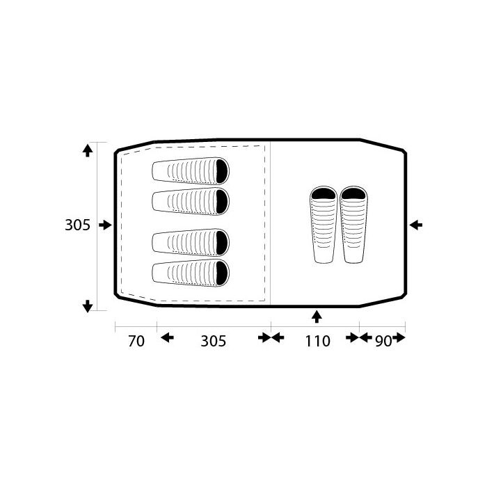 Šator Trimm MONZUN 6