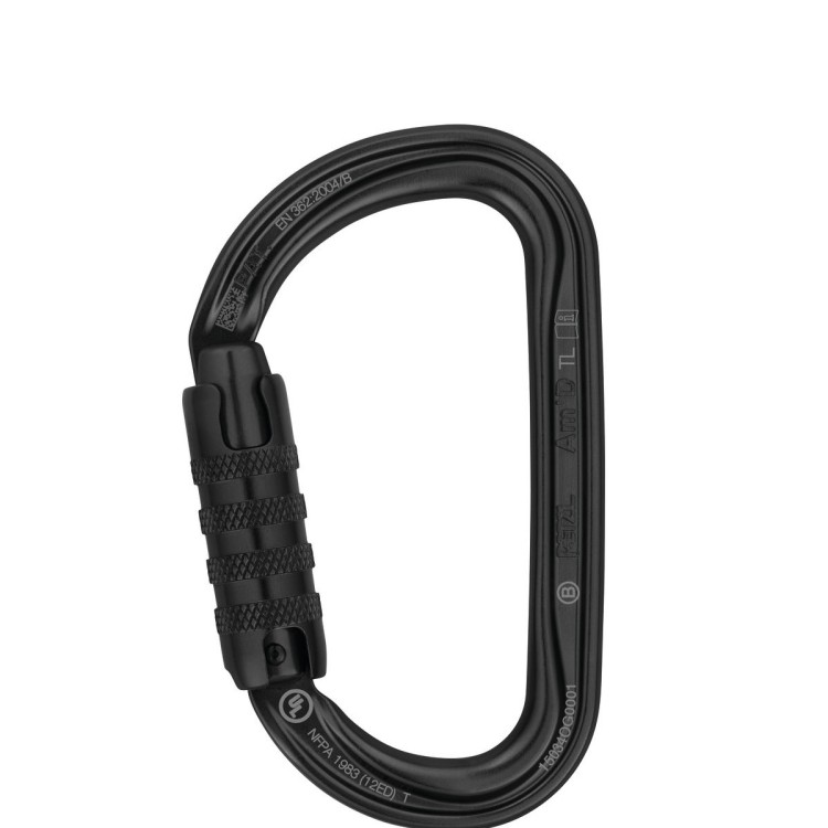 Karabiner Petzl AM'D TRIACT-LOCK black