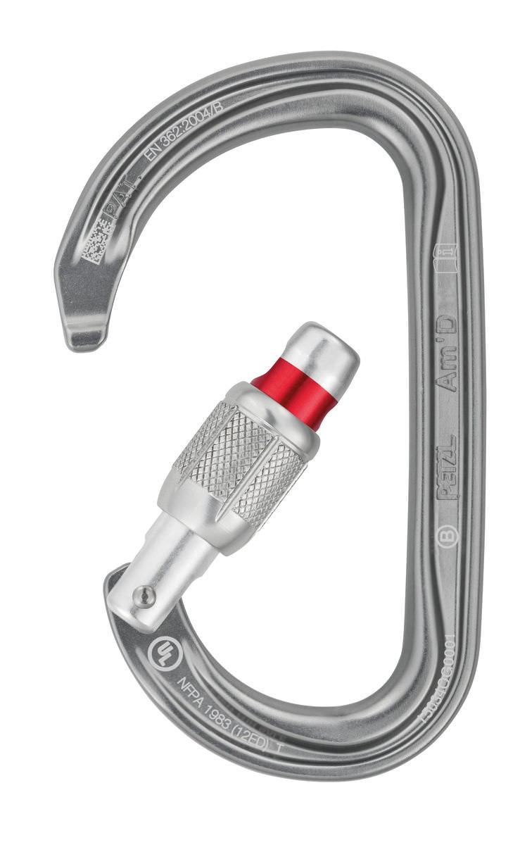 Karabiner Petzl AM'D SCREW LOCK