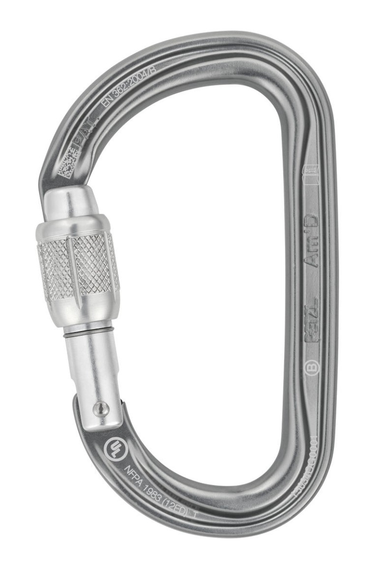 Karabiner Petzl AM'D SCREW LOCK