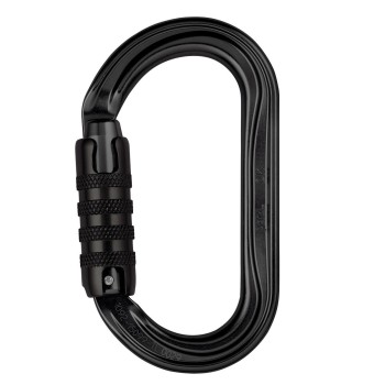 Karabiner Petzl OK TRIACT LOCK black