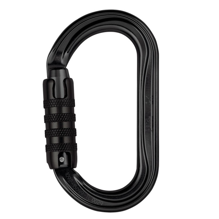 Karabiner Petzl OK TRIACT LOCK black