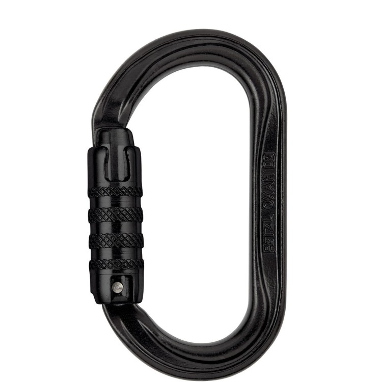 Karabiner Petzl OXAN TRIACT-LOCK black