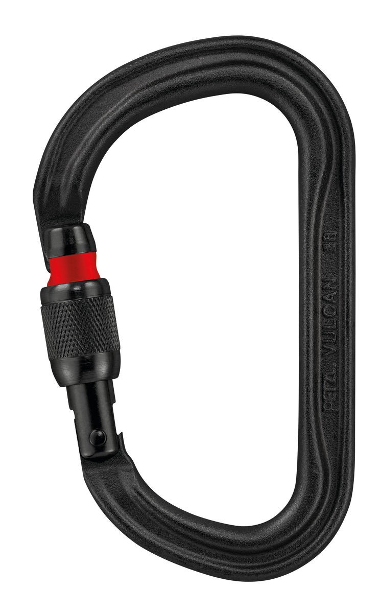 Karabiner Petzl VULCAN SCREW LOCK BLACK