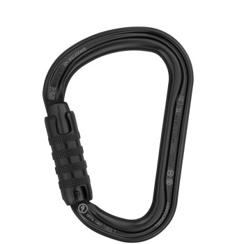 Karabiner Petzl WILLIAM TRIACT-LOCK black