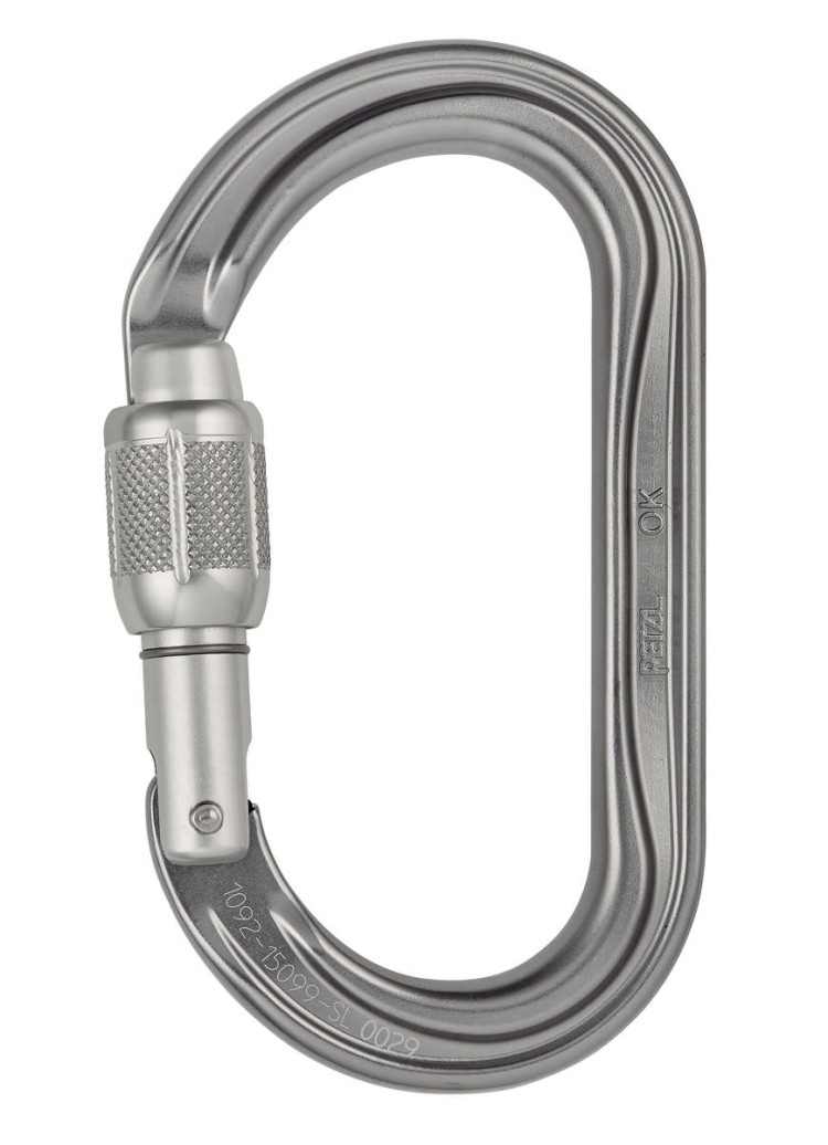 Karabiner Petzl OK SCREW LOCK