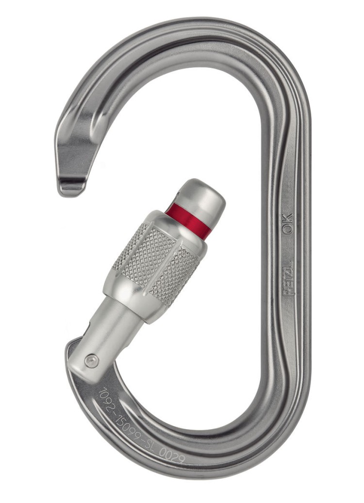 Karabiner Petzl OK SCREW LOCK