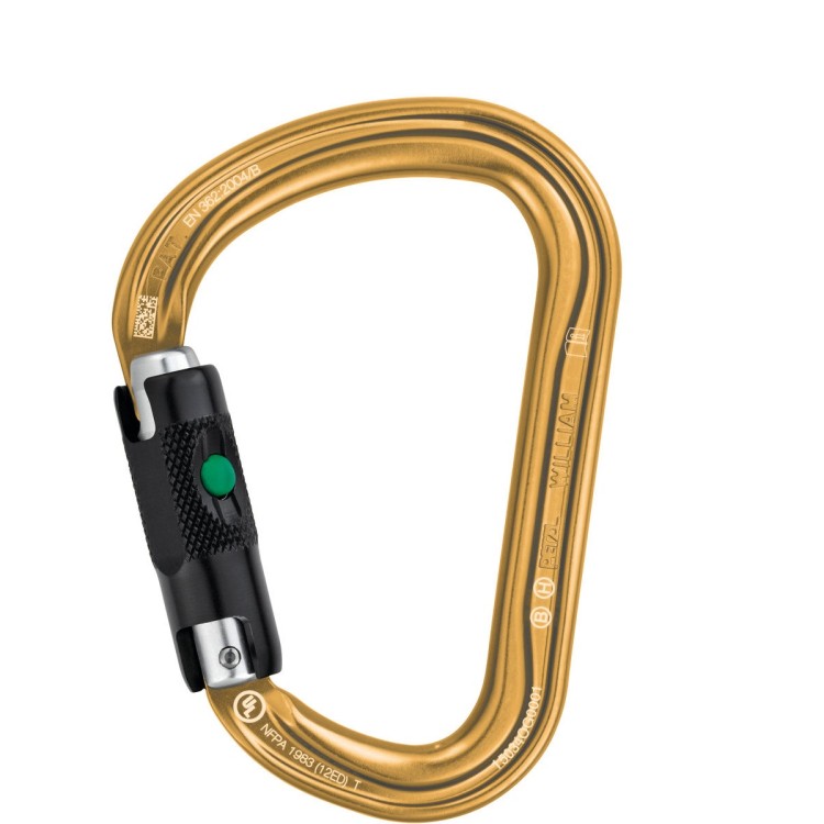Karabiner Petzl WILLIAM BALL-LOCK