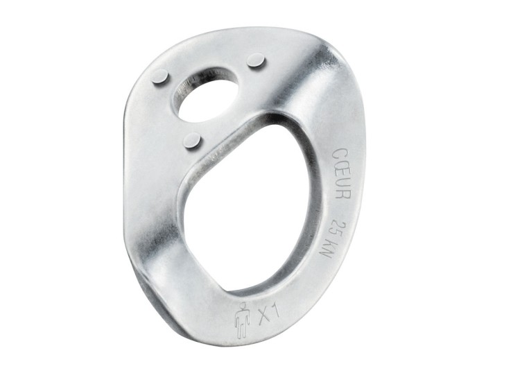 Vijak + pločica PETZL COEUR BOLT STEEL 12mm