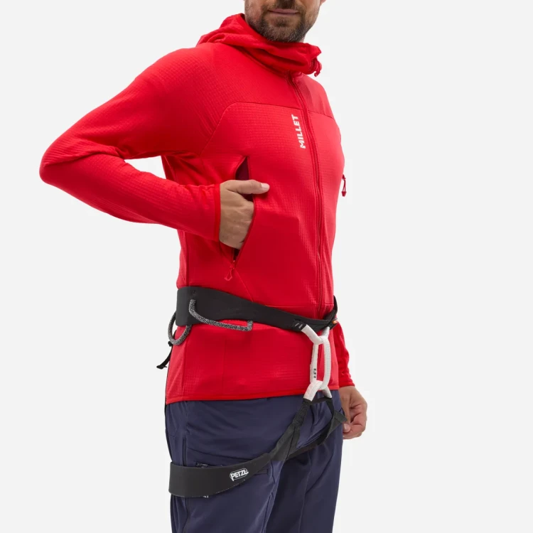 Flis MILLET FUSION GRID HOODIE M NEW