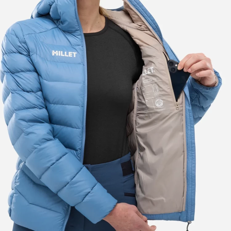 Ženska pernata jakna MILLET EVOLE 700 HOODIE W
