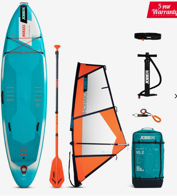 Sup JOBE MOHAKA 10.2 + SUP JEDRO 3.5 m²