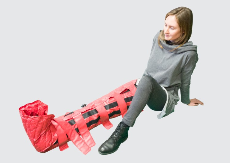 Vakuum udlaga za nogu  sa potporom za stopalo L