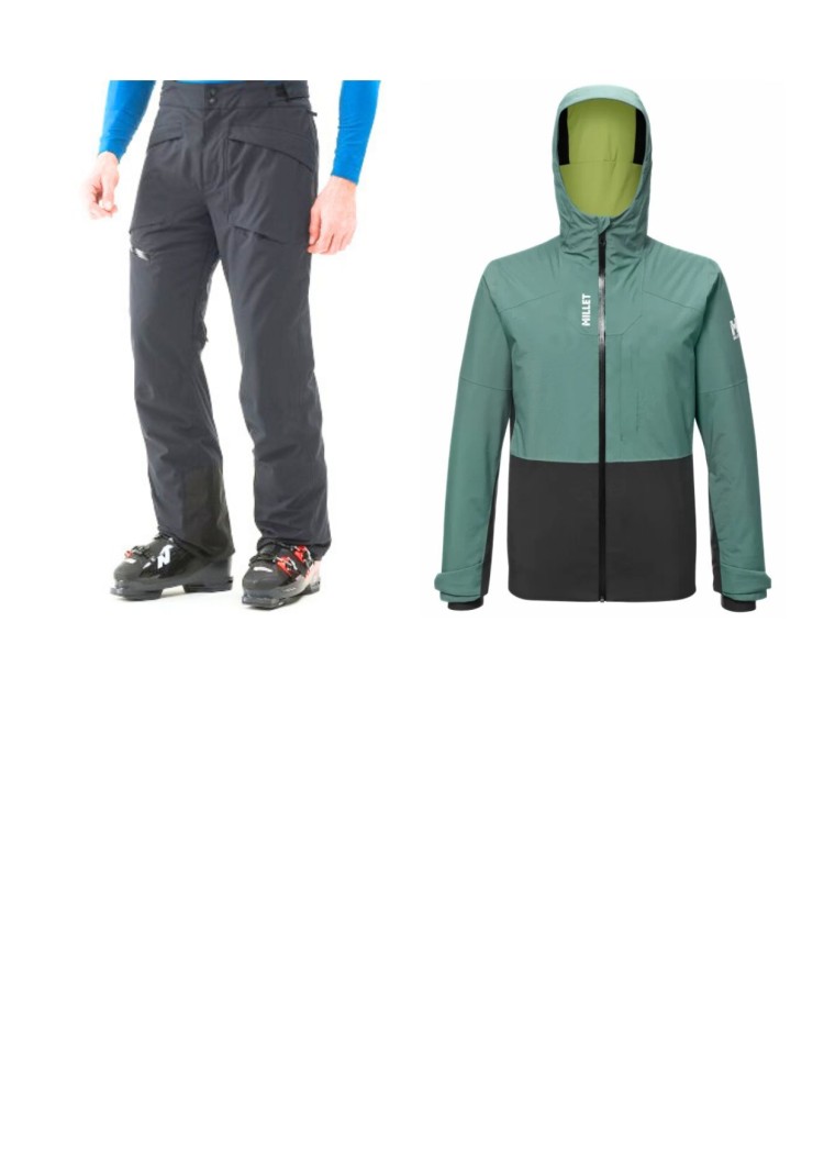 Ski komplet MILLET BREVENT JKT/HAYES STRETCH